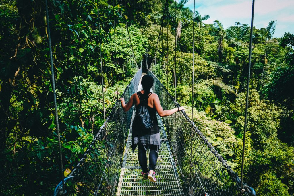 Suspension Bridge Walk - Adventures in Costa Rica